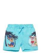Nmmmessi Pawpatrol Long Swimshorts Cplg Name It Blue