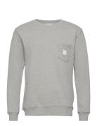 Square Pocket Sweatshirt Makia Grey