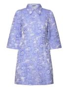 Stinne Dress A-View Blue