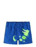 Nmmzoro Long Swim Shorts Noos Name It Blue