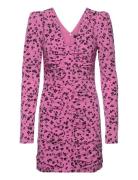 Fine Jacquard Button Dress ROTATE Birger Christensen Pink