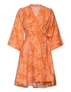 Dritaiw Wrap Dress InWear Orange
