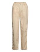 Poplin Boyfriend Pants Cathrine Hammel Beige