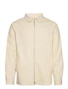 Overshirt Zip Cotton Revolution Cream