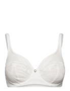Corsetry Bra Underwired Very Covering CHANTELLE White