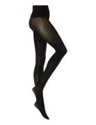 Hanna Premium Seamless Tights 40D Swedish Stockings Black