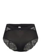 Orangerie Dream High-Waisted Full Brief CHANTELLE Black