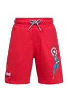 Short French Terry Marvel Red