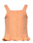 Kogthyra Singlet Frill Top Wvn Kids Only Orange