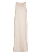 Rebekka Tank Dress G Gots Basic Apparel Beige