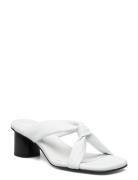 Alma Mid Sandal Filippa K White