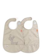 Bib W/Velcro 2-Pack Lalee D By Deer Patterned