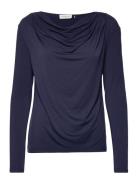 Viscose T-Shirt Rosemunde Navy