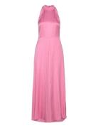 Slfregina Halterneck Ankle Dress B Selected Femme Pink