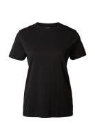 Slfmy Perfect Ss Tee Box Cut B Noos Selected Femme Black