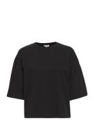 Essigne 2/4 Boxy T-Shirt - Gots Esme Studios Black