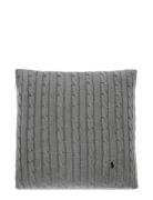 Cable Cushion Cover Ralph Lauren Home Grey
