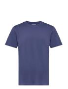Slhaspen Ss O-Neck Tee Noos Selected Homme Navy
