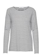 Nobel Ls Stripe 3173 Samsøe Samsøe White