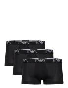 Men's Knit 3Pack Trunk Emporio Armani Black