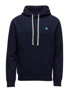 Ian Hoodie Double A By Wood Wood Navy