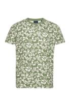Floral Print T-Shirt GANT Green