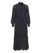 Astor Prnt Dress Michael Kors Black