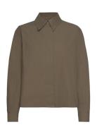 Eskamille Shirt F Enkel Studio Khaki