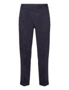 Relaxed Tapered Cotton Suit Pants GANT Navy
