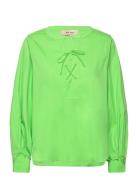 Yen Tie Blouse MOS MOSH Green