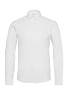 Oxford Superflex Shirt L/S Lindbergh White