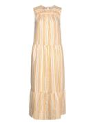 Samara Dress Terrace Stripe Naja Lauf Yellow