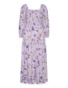 Yasfenny 3/4 Long Dress S. YAS Purple