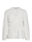 Lucca Blouse A-View White