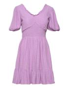 Birch Puff Sleeve Dress French Connection Purple