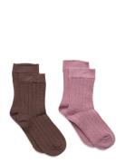 Ankle Sock - Rib Minymo Patterned