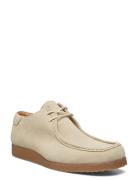 Slhchristopher New Suede Moc-Toe Shoe B Selected Homme Cream