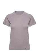 Hmlmt Flow Seamless T-Shirt Hummel Grey