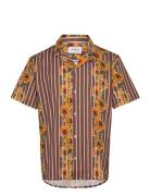 Noel Sunstripe Shirt Woodbird Brown