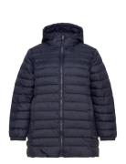 Carnew Tahoe Quilted Hood Coat Otw ONLY Carmakoma Navy