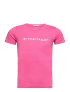 Printed T-Shirt Tom Tailor Pink