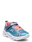 Girls Twisty Brights - Dazzle Flash Skechers Patterned