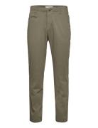 Chuck Regular Stretched Chino Pant Knowledge Cotton Apparel Green