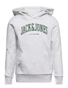 Jjejosh Sweat Hood Sn Jnr Jack & J S Grey