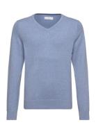 V-Neck Sweater Mango Blue