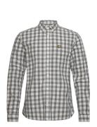 Check Poplin Shirt Lyle & Scott Grey