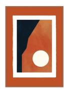 Artist Paper - Red Sun Incado Patterned