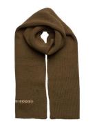 Ribbed Scarf Lyle & Scott Green