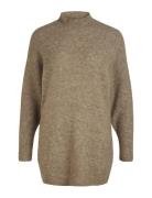 Objellie L/S Knit Tunic Noos Object Brown