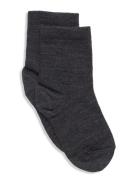 Wool/Cotton Socks Mp Denmark Grey